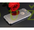 Zrkadlový kryt + bumper iPhone 6/6S - strieborný
